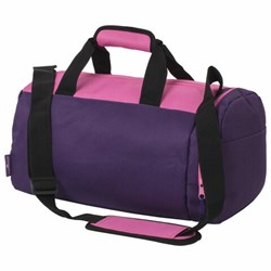 Сумка для занятий спортивная ЮНЛАНДИЯ с отделением для обуви, 40х22х20 см, фиолетовый/розовый, 270094 - фото 13744662