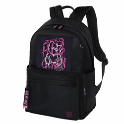 Рюкзак BRAUBERG FASHION CITY универсальный, карман-антивор, "Hug me", черный, 44х31х16 см, 272570 - фото 13744958