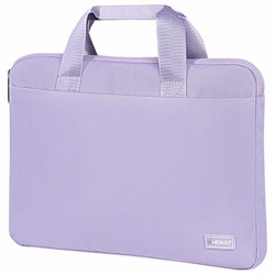 Сумка портфель HEIKKI ULTRA (ХЕЙКИ) с отделением для ноутбука 15,6", Lavender, лавандовая, 28х39х3 см, 272610 - фото 13744969