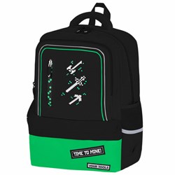 Рюкзак BRAUBERG STAR, 1 отделение, 5 карманов, "Digital tools", черный, 40x29x13 см, 273133 - фото 13745083