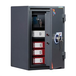 Сейф огневзломостойкий VALBERG "Гарант-67Т", 670х440х440 мм, 99 кг, ключевой замок, крепление к полу - фото 13745153