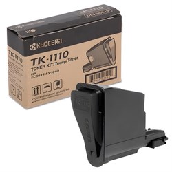 Тонер-картридж KYOCERA (TK-1110) FS1040/1020/1120, оригинальный, ресурс 2500 стр., 1T02M50NX1 - фото 13745371