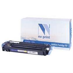 Картридж лазерный NV PRINT (NV-Q6002A) для HP ColorLaserJet CM1015/2600, желтый, ресурс 2000 стр. - фото 13745752