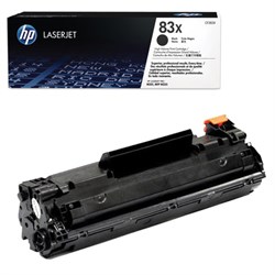 Картридж лазерный HP (CF283X) LaserJet Pro M201/M225, №83X, черный, оригинальный, ресурс 2200 страниц - фото 13745783