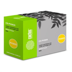 Картридж лазерный CACTUS (CS-PH3635) для XEROX Phaser 3635MFP/3635MFPW, ресурс 10000 стр. - фото 13746124
