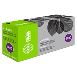 Картридж лазерный CACTUS (CS-TN6600) для BROTHER HL-1030/1230/1240/1250/1270N/1440, ресурс 6000 стр. - фото 13746173