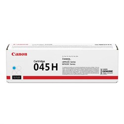 Картридж лазерный CANON (045HC) MF635/633/631/LBP 611/613, голубой, ресурс 2200 стр., оригинальный, 1245C002 - фото 13746256