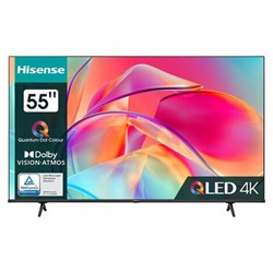 Телевизор HISENSE 55E7KQ, 55" (139 см), 3840x2160, 4K, 16:9, Vidaa, Wi-Fi, черный - фото 13747607
