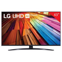 Телевизор LG 43UT81006LA, 43" (108 см), 3840 x 2160, 4K, 16:9, webOS, Wi-Fi, черный - фото 13747716