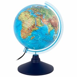 Глобус интерактивный + очки VR, физический / политический, GLOBEN, 21 см, с подсветкой, INT12100298 - фото 13747795