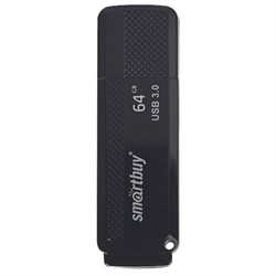 Флеш-диск 64 GB SMARTBUY Dock USB 3.0, черный, SB64GBDK-K3 - фото 13747881