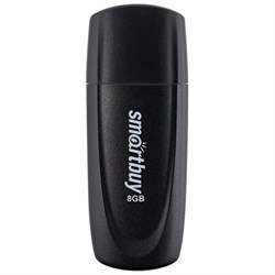 Флеш-диск 8 GB SMARTBUY Scout USB 2.0, черный, SB008GB2SCK - фото 13747930