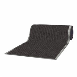 Коврик дорожка ворсовый влаго-грязезащита 0,9х15 м, толщина 7 мм, черный, В РУЛОНЕ, LAIMA, 602880 - фото 13748706