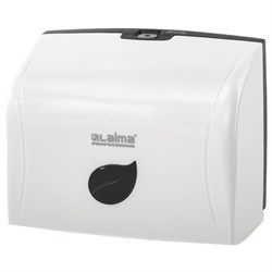Диспенсер для полотенец LAIMA PROFESSIONAL ECO (Система H3), V-сложения, белый, ABS-пластик, 606548 - фото 13748929