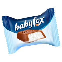 Конфеты шоколадные мини BABYFOX c молочной начинкой, 500 г, УК803 - фото 13749404