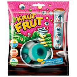 Мармелад жевательный "Глаз" со вкусом клубники со сливками, 70 г, KRUTFRUT, РВМ580 - фото 13749475