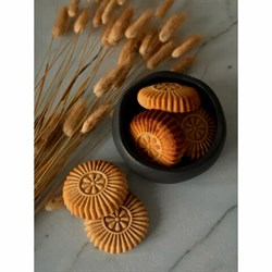 Печенье песочное DR.FINIK "Солнышко" с начинкой из финика и изюма, БЕЗ САХАРА, 700 г - фото 13749547