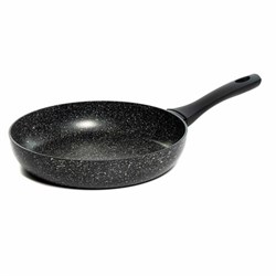 Сковорода 26 см, антипригарное покрытие, soft-touch ручка, SCOVO "Hi-Black", HB-004 - фото 13750573