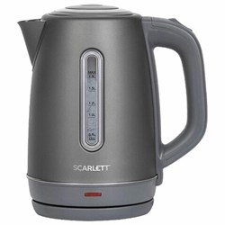 Чайник SCARLETT SC-EK21S42, 1,8 л, 1800 Вт, закрытый нагревательный элемент, стальной корпус - фото 13757133