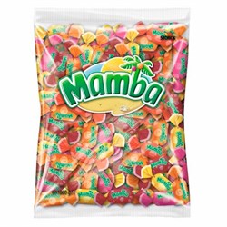 Конфеты жевательные MAMBA Ассорти, 1000 г, 09025А00000095 - фото 13764526