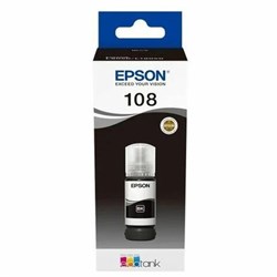 Чернила EPSON 108 (C13T09C14A) для СНПЧ EPSON L8050 /L8100 /L18050, черные, ОРИГИНАЛЬНЫЕ - фото 13767787