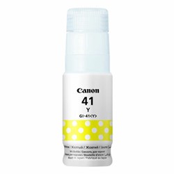 Чернила CANON (GI-41Y) для G1400/G2400/G3400, желтые, 7700 стр., ОРИГИНАЛЬНЫЕ, 4545C001 - фото 13767793