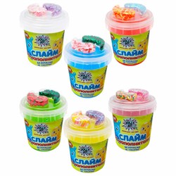 Слайм с наполнителями МИКС, 140 г, ассорти 6 видов, JOLLY JOT (ДЖОЛЛИ ДЖОТ), 665950 - фото 13767964