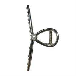 Краб для волос 11 см, с жемчужинкой, серебристый, MONTE VITA (МОНТЕ ВИТА), 457017 - фото 13768846