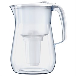 Кувшин-фильтр для очистки воды АКВАФОР "Прованс А5", 4,2 л, со сменной кассетой, белый, 519168 - фото 13768982