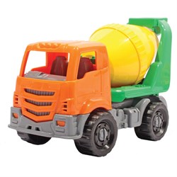 Машина-бетоновоз пластиковая "Ярослав", 16 см, без механизмов, РК, И-5191 - фото 14225662