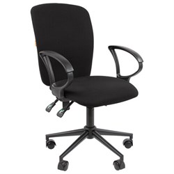 Кресло офисное Chairman CH 9801, пятилучие металл, ткань, черное, 7150934 - фото 14691382