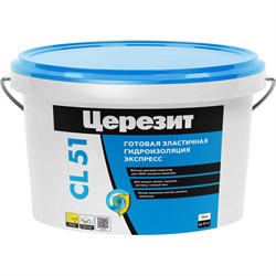 Эластичная полимерная гидроизоляция Церезит CL 51 - фото 14707648