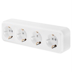 Четырехместная розетка BYLECTRICA ПРАЛЕСКА - фото 14707985