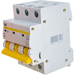 Автоматический трехполюсной автомат IEK 6А С ВА47-29 - фото 14708387