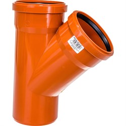 Двухраструбный тройник для наружной канализации Ostendorf 220300 - фото 14708538