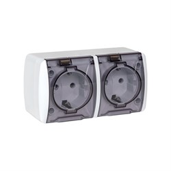 Двухместная розетка EKF Владивосток - фото 14708541