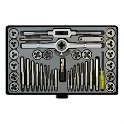 Набор метчиков и плашек Wiederkraft WDK-DTM3040 - фото 14709259