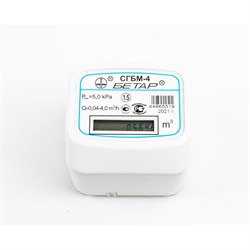 Счетчик газа БЕТАР СГБМ-4,0 - фото 14709286