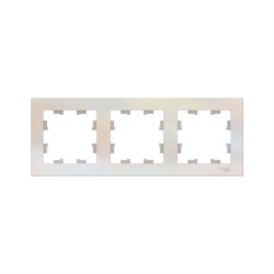 Универсальная трехместная рамка Systeme Electric ATLAS DESIGN - фото 14709375