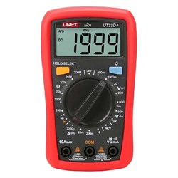 Портативный мультиметр UNI-T UT33D+ - фото 14709472