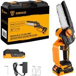 Цепная аккумуляторная пила DEKO DKCHS 20-6 - фото 14709623