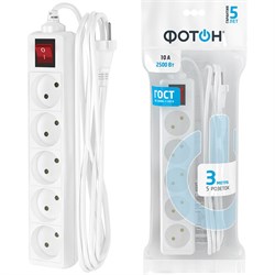 Сетевой удлинитель Фотон 10-35S - фото 14711257