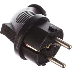 Угловая однофазная вилка UNIVERSAL 1241 - фото 14712152