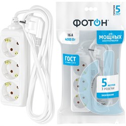 Сетевой удлинитель Фотон 16-53Е - фото 14712761