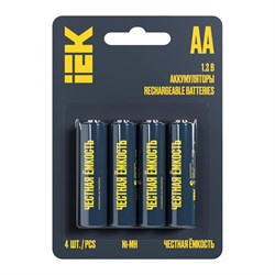 Аккумулятор IEK green ni-mh aa 2700мач - фото 14713001