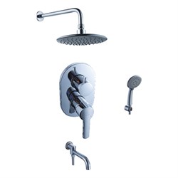 Встроенная душевая система DIADONNA D80-339107 - фото 14713418