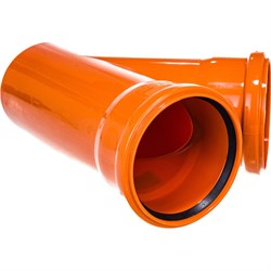 Тройник для наружной канализации RTP 36512 - фото 14713869