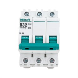 Автомат DEKraft ВА101-3P-032A-C - фото 14714092