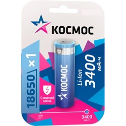 Аккумулятор Космос 18650 - фото 14714725