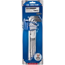 Набор Г-образных шестигранников KING TONY 20109MR - фото 14715930